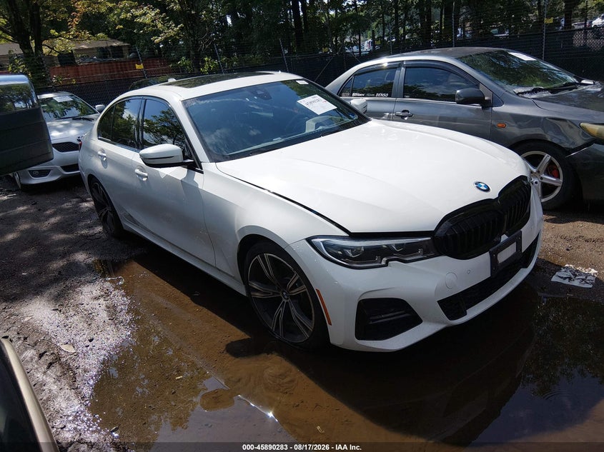 2021 BMW 3er VIN 3MW5R1J06M8B99113 — IAAI salvage auction photo