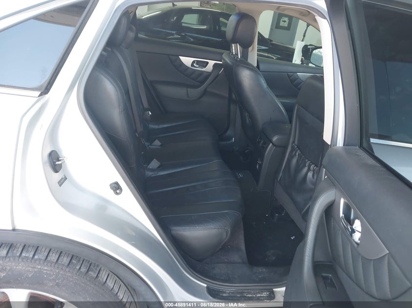 2013 Infiniti Fx VIN JN8CS1MU4DM141814 IAAI salvage auction — FRONT END, Rebuildable (Florida), sold $775 on 2026-08-23 (photo 8)