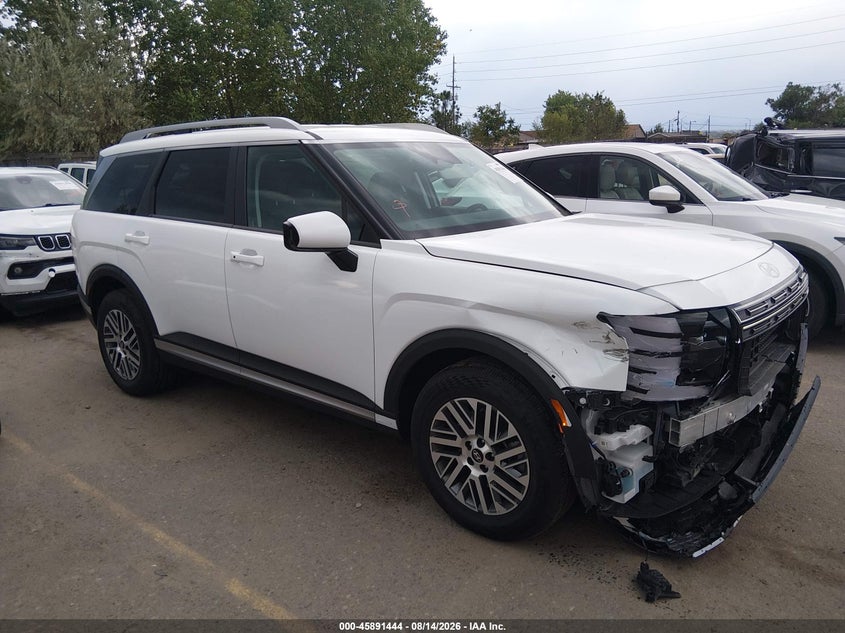 2026 Hyundai Palisade VIN KM8RL5S20TU121789 IAAI salvage auction — FRONT END, Salvage Title, sold $21,000 on 2026-08-21 (photo 1)