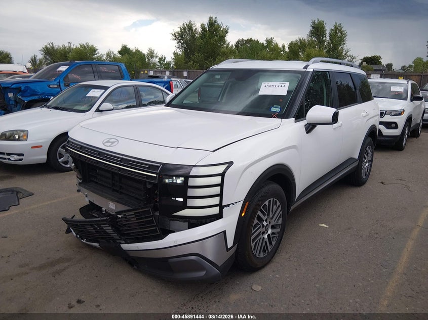 2026 Hyundai Palisade VIN KM8RL5S20TU121789 IAAI salvage auction — FRONT END, Salvage Title, sold $21,000 on 2026-08-21 (photo 2)