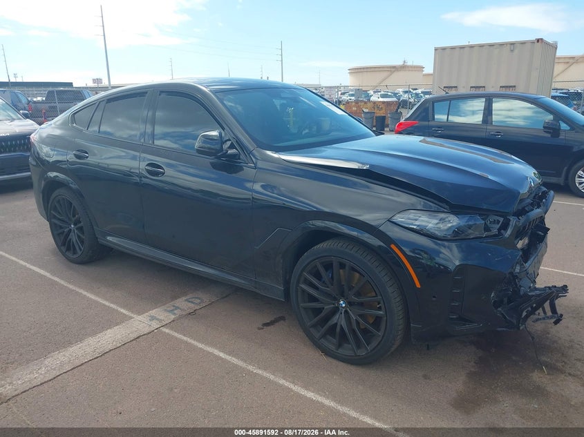 2025 BMW X6 VIN 5UX33EX01S9Y96801 — IAAI salvage auction photo