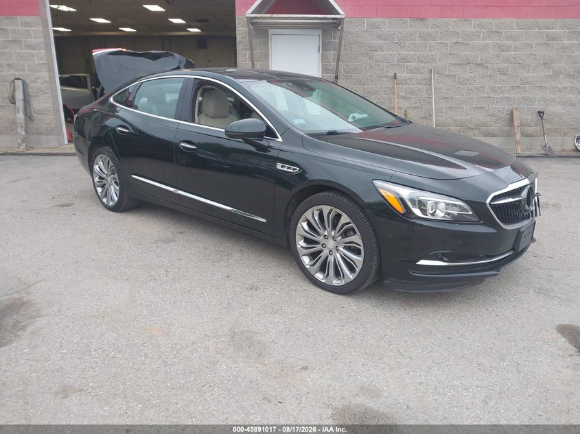 2017 Buick Lacrosse VIN 1G4ZS5SS9HU166501 IAAI salvage auction — REAR END, Wait Title, sold $2,350 on 2026-09-14 (photo 1)