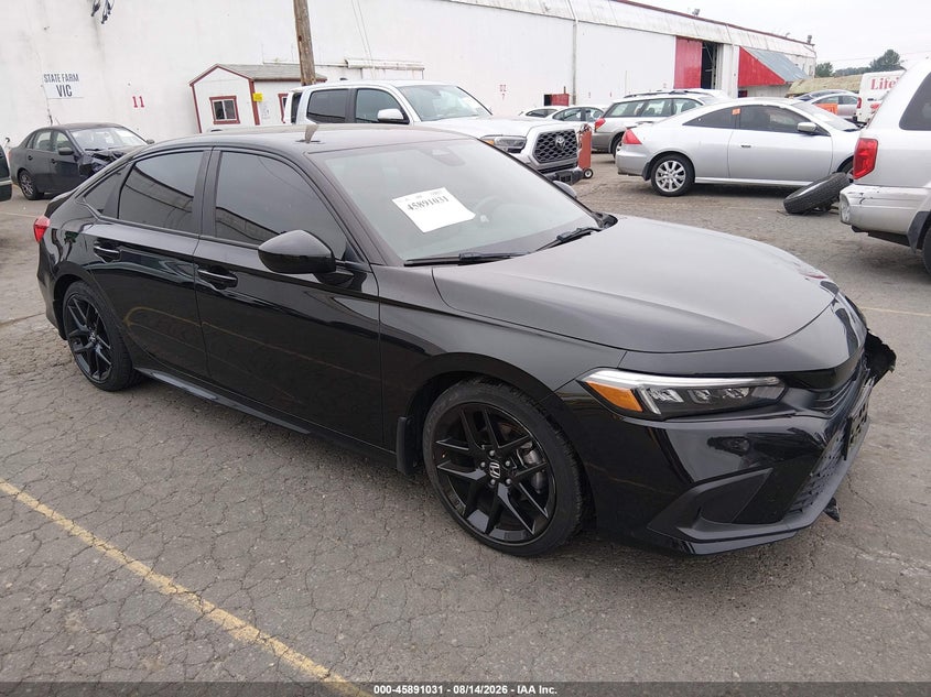 2022 Honda Civic VIN 2HGFE2F55NH570056 — IAAI salvage auction photo