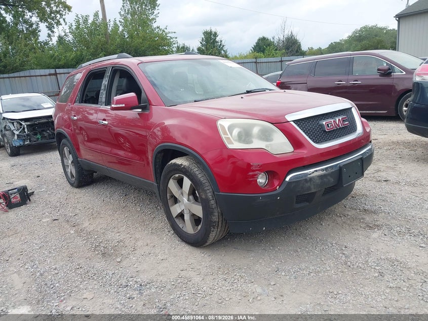 2012 Gmc Acadia VIN 1GKKRSED8CJ256153 IAAI salvage auction — LEFT REAR, Salvage (Ohio), sold $1,250 on 2026-09-03 (photo 1)