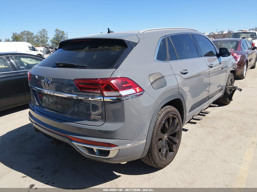 2021 Volkswagen Atlas cross sport VIN 1V2FE2CA6MC200735 IAAI salvage auction — FRONT END, Salvage (California), sold $7,400 on 2026-08-29 (photo 4)