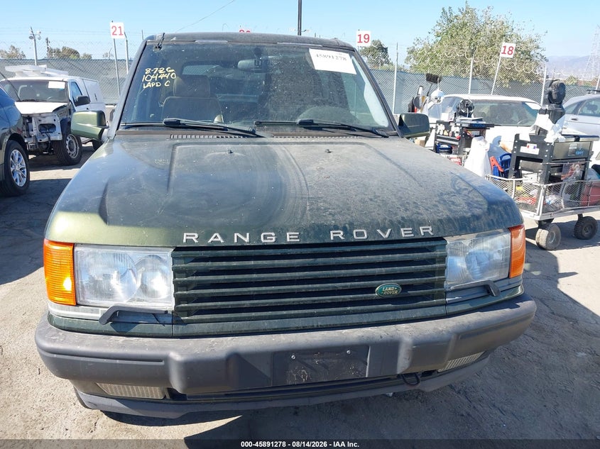 1998 Land rover RANGE ROVER VIN SALPV1246WA399675 IAAI salvage auction — THEFT, Salvage (California), sold $925 on 2026-09-02 (photo 6)