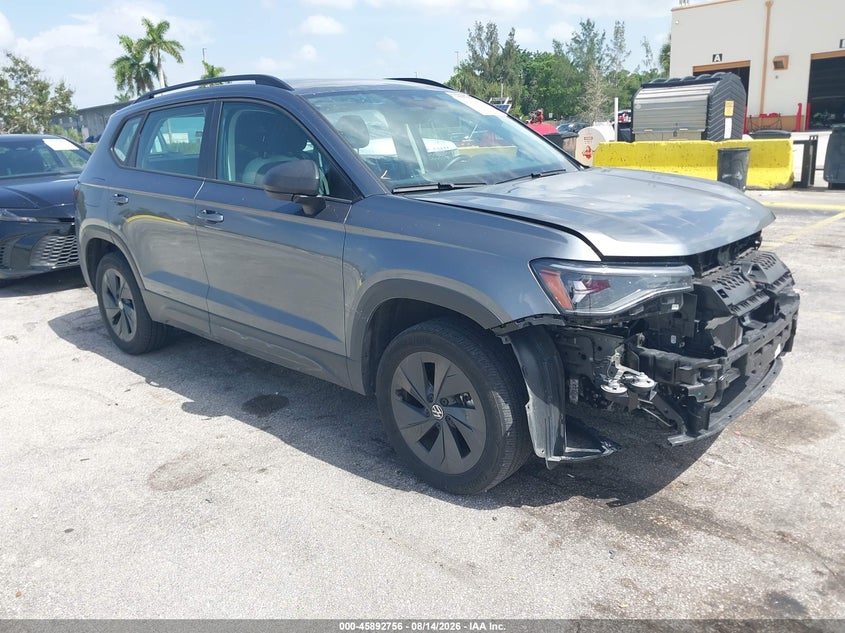 2025 Volkswagen Taos VIN 3VV5C7B29SM034136 — IAAI salvage auction photo