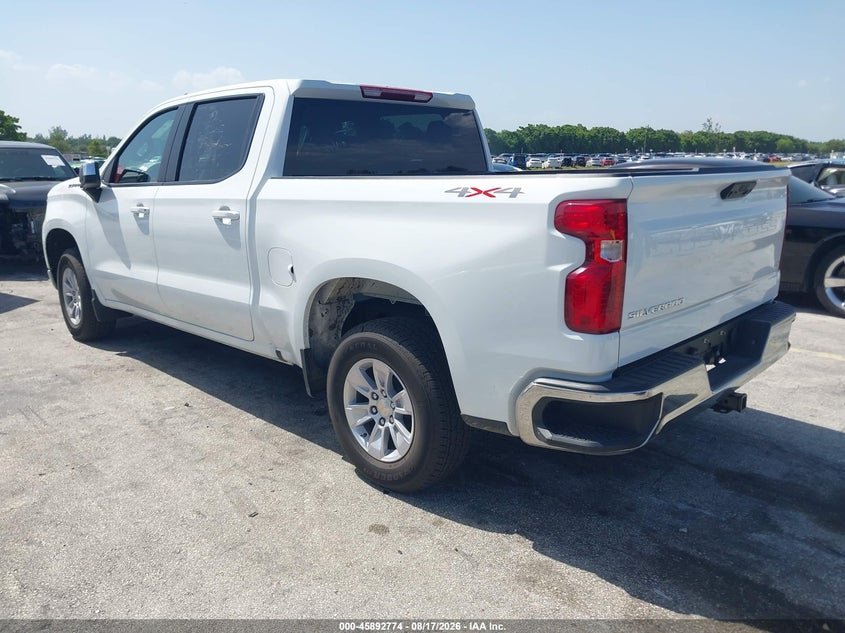 2026 Chevrolet Silverado VIN 2GCUKDED6T1193794 IAAI salvage auction — FRONT END, Enterprise Vehicles Clear Only (Pennsylvania), sold $32,350 on 2026-08-20 (photo 3)