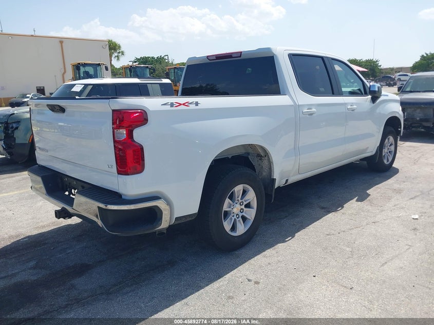 2026 Chevrolet Silverado VIN 2GCUKDED6T1193794 IAAI salvage auction — FRONT END, Enterprise Vehicles Clear Only (Pennsylvania), sold $32,350 on 2026-08-20 (photo 4)
