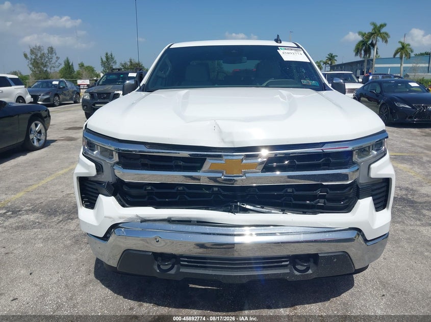 2026 Chevrolet Silverado VIN 2GCUKDED6T1193794 IAAI salvage auction — FRONT END, Enterprise Vehicles Clear Only (Pennsylvania), sold $32,350 on 2026-08-20 (photo 6)