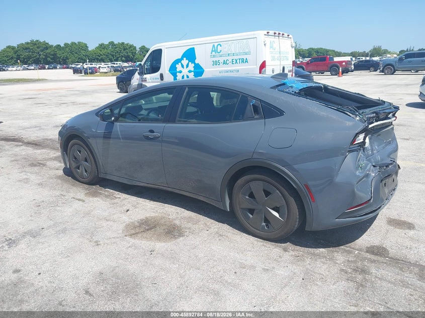 2025 Toyota Prius VIN JTDACAAU2S3052850 IAAI salvage auction — REAR END, Enterprise Vehicles Clear Only (Mississippi), sold $16,100 on 2026-08-20 (photo 3)