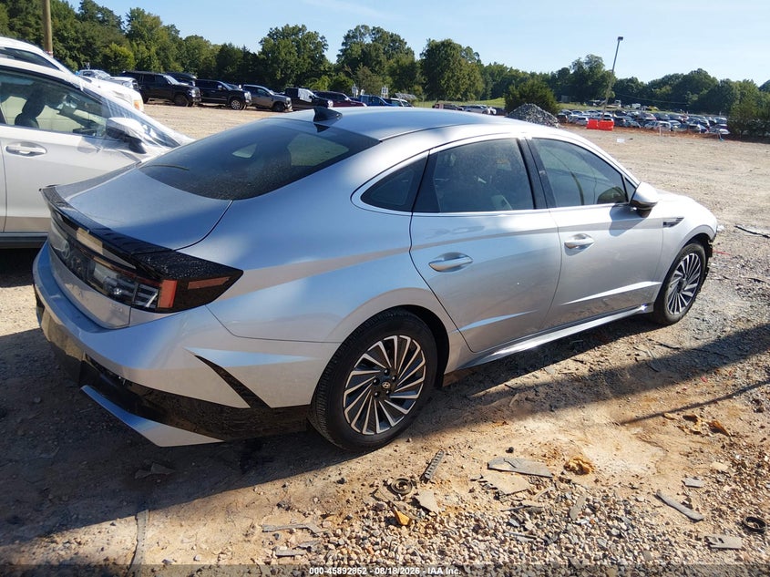 2025 Hyundai Sonata VIN KMHL34JJ0SA121705 IAAI salvage auction — FRONT END, Salvage (North Carolina), sold $9,700 on 2026-09-13 (photo 4)