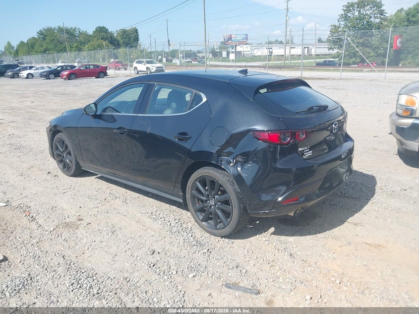 2021 Mazda 3 VIN JM1BPBJY7M1322106 IAAI salvage auction — LEFT REAR, Salvage (North Carolina), sold $8,050 on 2026-09-18 (photo 3)