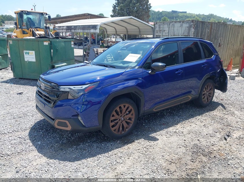 2025 Subaru Forester VIN JF2SLDHC4SH462475 IAAI salvage auction — REAR END, Salvage (North Carolina), sold $7,500 on 2026-09-11 (photo 2)