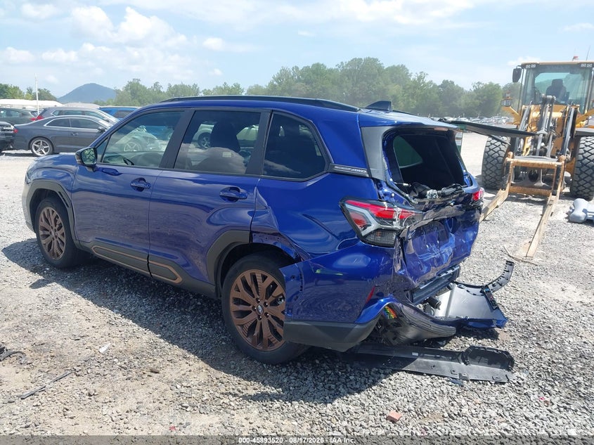 2025 Subaru Forester VIN JF2SLDHC4SH462475 IAAI salvage auction — REAR END, Salvage (North Carolina), sold $7,500 on 2026-09-11 (photo 3)