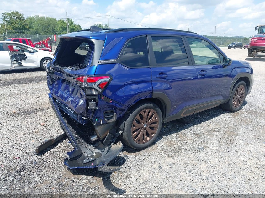 2025 Subaru Forester VIN JF2SLDHC4SH462475 IAAI salvage auction — REAR END, Salvage (North Carolina), sold $7,500 on 2026-09-11 (photo 4)