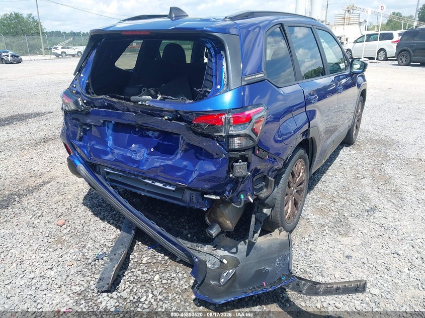 2025 Subaru Forester VIN JF2SLDHC4SH462475 IAAI salvage auction — REAR END, Salvage (North Carolina), sold $7,500 on 2026-09-11 (photo 6)