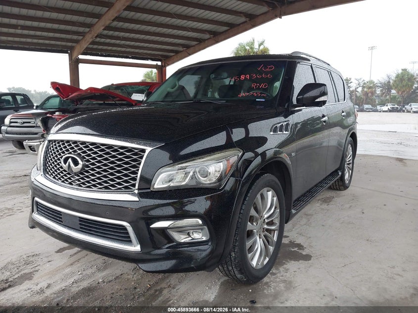 2015 Infiniti Qx80 VIN JN8AZ2NE4F9081488 IAAI salvage auction — NORMAL WEAR, Clear (Florida), sold $2,850 on 2026-09-08 (photo 2)