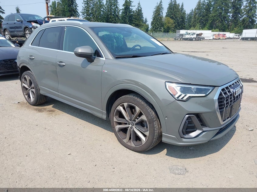 2020 Audi Q3 VIN WA1FECF35L1058063 — IAAI salvage auction photo