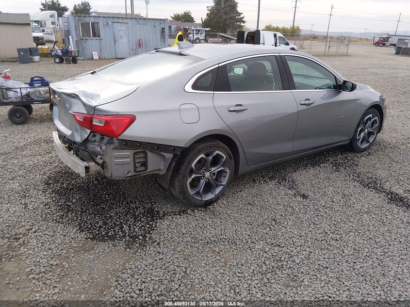 2024 Chevrolet Malibu VIN 1G1ZD5ST6RF194505 IAAI salvage auction — REAR END, Enterprise Vehicles Clear Only (California), sold $8,800 on 2026-08-26 (photo 4)