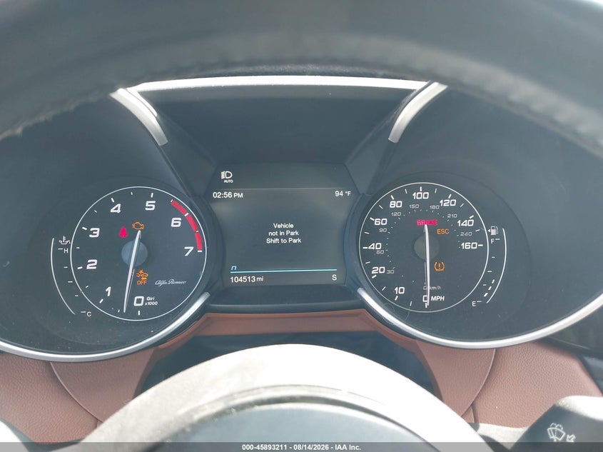 2020 Alfa romeo Giulia VIN ZARFAMAN2L7637031 IAAI salvage auction — UNKNOWN, App For Dup Clear (California), sold $2,550 on 2026-08-19 (photo 7)