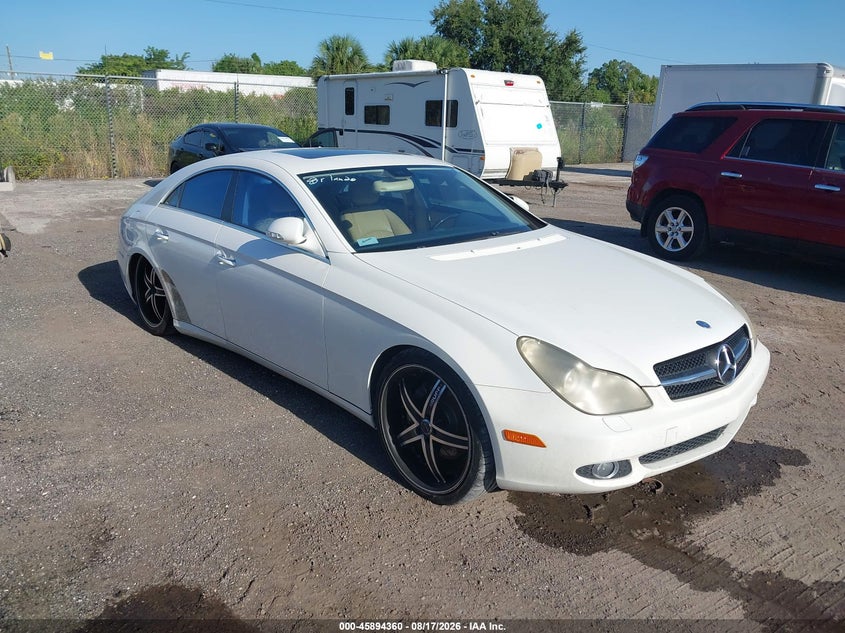 2006 Mercedes-benz Cls-klasse VIN WDDDJ75X86A018171 IAAI salvage auction — NORMAL WEAR, Clear (Florida), sold $475 on 2026-08-19 (photo 1)