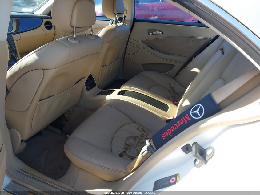 2006 Mercedes-benz Cls-klasse VIN WDDDJ75X86A018171 IAAI salvage auction — NORMAL WEAR, Clear (Florida), sold $475 on 2026-08-19 (photo 8)