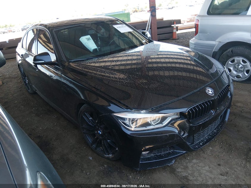 2016 BMW 3er VIN WBA8B3C54GK383488 — IAAI salvage auction photo