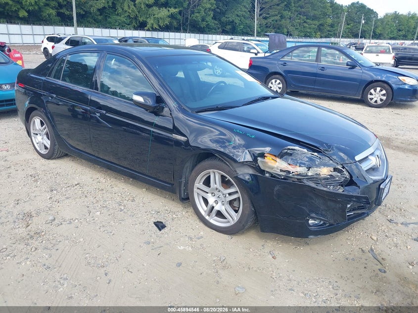 2008 Acura Tl VIN 19UUA66208A019438 IAAI salvage auction — FRONT END, Salvage (Georgia), sold $1,100 on 2026-09-06 (photo 1)