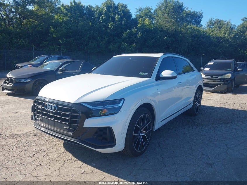 2019 Audi Q8 VIN WA1EVAF17KD025979 IAAI salvage auction — RIGHT SIDE, Salvage Title, sold $19,700 on 2026-09-18 (photo 2)