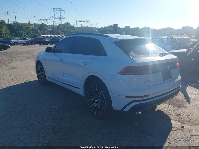 2019 Audi Q8 VIN WA1EVAF17KD025979 IAAI salvage auction — RIGHT SIDE, Salvage Title, sold $19,700 on 2026-09-18 (photo 3)