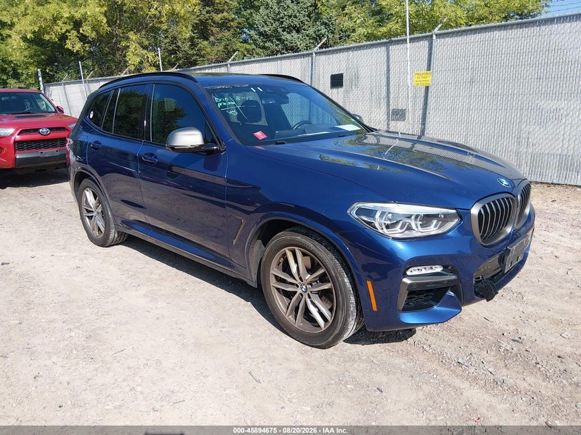 2018 BMW X3 VIN 5UXTS3C50J0Z00543 — IAAI salvage auction photo