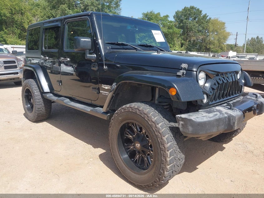 2015 Jeep Wrangler unlimited VIN 1C4BJWEG7FL685524 IAAI salvage auction — NORMAL WEAR, Clear (Arkansas), sold $7,000 on 2026-08-28 (photo 1)