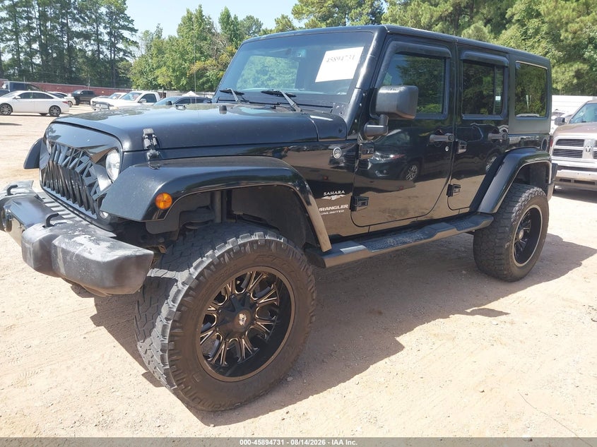 2015 Jeep Wrangler unlimited VIN 1C4BJWEG7FL685524 IAAI salvage auction — NORMAL WEAR, Clear (Arkansas), sold $7,000 on 2026-08-28 (photo 2)