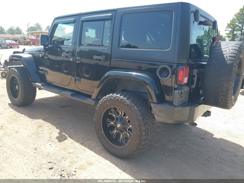 2015 Jeep Wrangler unlimited VIN 1C4BJWEG7FL685524 IAAI salvage auction — NORMAL WEAR, Clear (Arkansas), sold $7,000 on 2026-08-28 (photo 3)