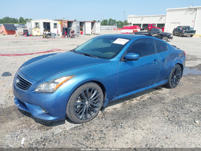 2012 Infiniti G VIN JN1CV6EK7CM424240 IAAI salvage auction — LEFT REAR, Salvage (Georgia), sold $1,550 on 2026-09-17 (photo 2)