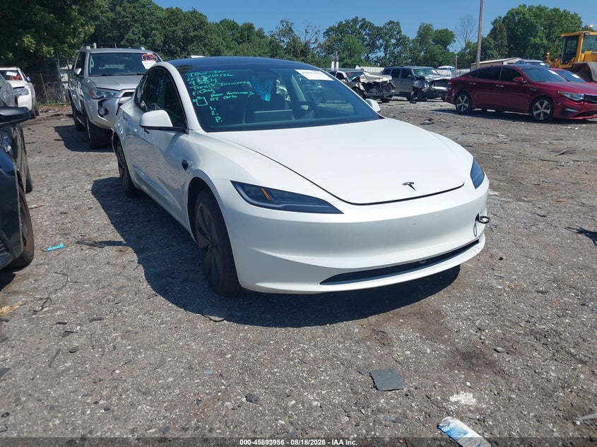 2026 Tesla Model 3 VIN 5YJ3E1EA9TF170630 — IAAI salvage auction photo