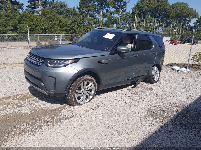 2017 Land rover Discovery VIN SALRRBBV0HA040160 IAAI salvage auction — LEFT REAR, Salvage (Alabama), sold $4,875 on 2026-09-08 (photo 2)