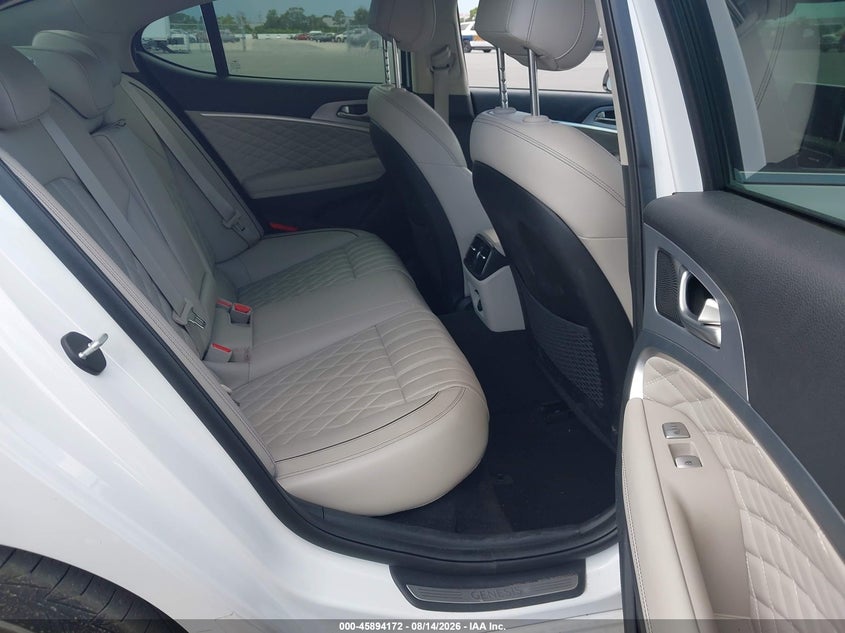 2020 Genesis G70 VIN KMTG44LA5LU050793 IAAI salvage auction — FRONT END, Salvage Title, sold $6,975 on 2026-09-12 (photo 8)