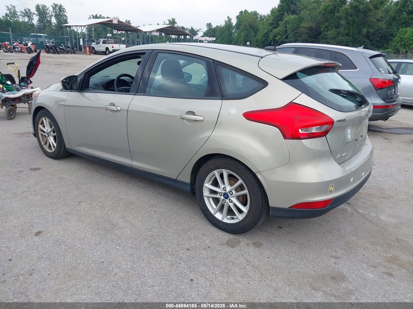2016 Ford Focus VIN 1FADP3K22GL338446 IAAI salvage auction — NORMAL WEAR, Clear (District Of Columbia), sold $525 on 2026-08-25 (photo 3)