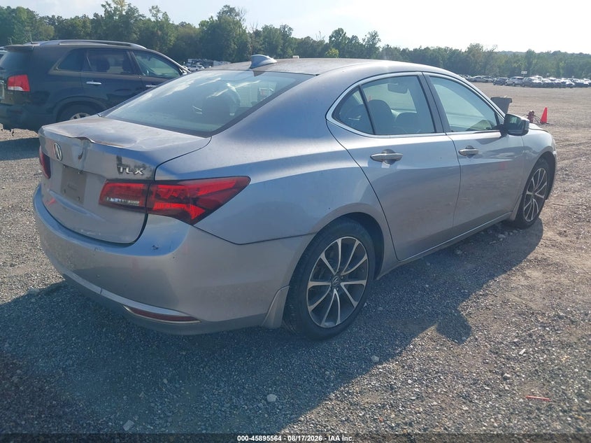 2015 Acura Tlx VIN 19UUB2F55FA008934 IAAI salvage auction — NORMAL WEAR, Clear (Alabama), sold $9,425 on 2026-08-19 (photo 4)