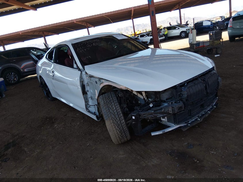 2022 BMW 4er VIN WBA53AP09NCK49537 — IAAI salvage auction photo