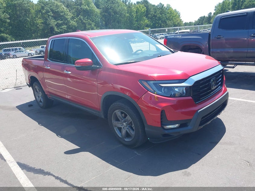 2021 Honda Ridgeline VIN 5FPYK3F70MB026924 — IAAI salvage auction photo