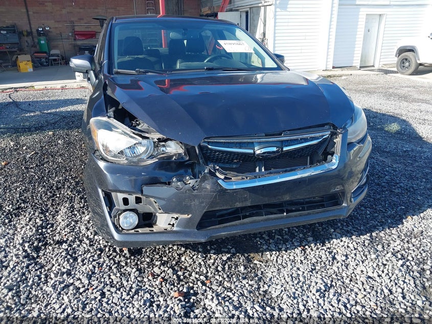 2015 Subaru Impreza VIN JF1GJAM69FH022689 IAAI salvage auction — FRONT END, Salvage (North Carolina), sold $1,200 on 2026-09-05 (photo 6)