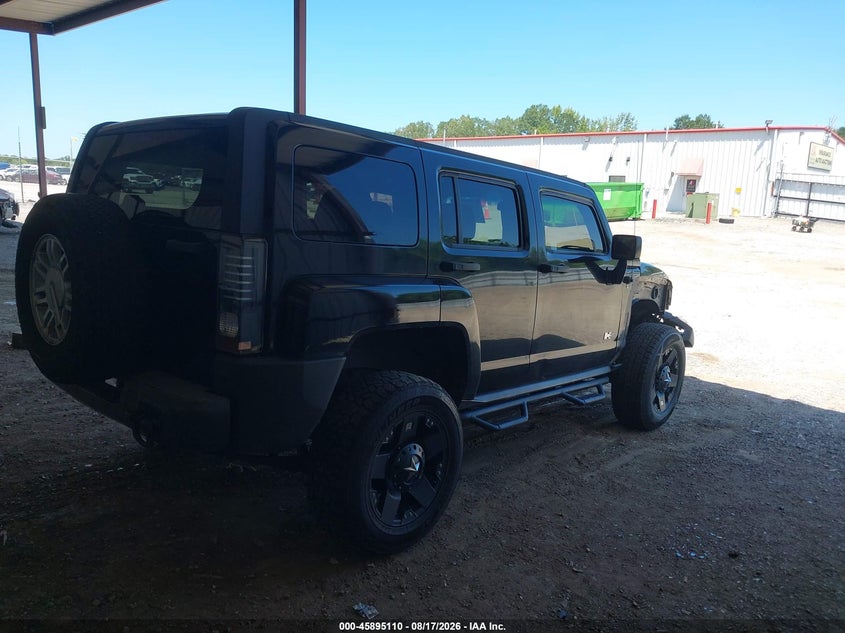 2008 Hummer H3 VIN 5GTEN13E588192221 IAAI salvage auction — RIGHT FRONT, Salvage (Louisiana), sold $1,200 on 2026-08-31 (photo 4)