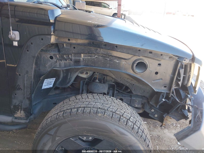 2008 Hummer H3 VIN 5GTEN13E588192221 IAAI salvage auction — RIGHT FRONT, Salvage (Louisiana), sold $1,200 on 2026-08-31 (photo 6)
