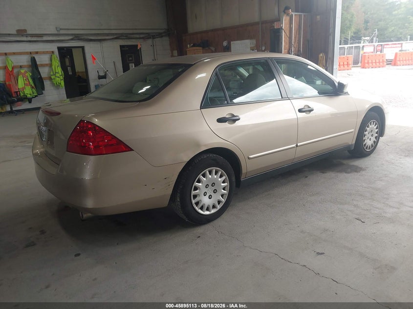 2007 Honda Accord VIN 1HGCM56177A149669 IAAI salvage auction — LEFT FRONT, Clear (New York), sold $2,000 on 2026-09-11 (photo 4)