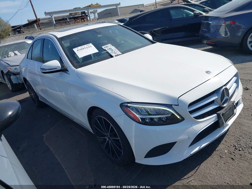 2019 Mercedes-benz C-klasse VIN 55SWF8DB4KU296968 — IAAI salvage auction photo