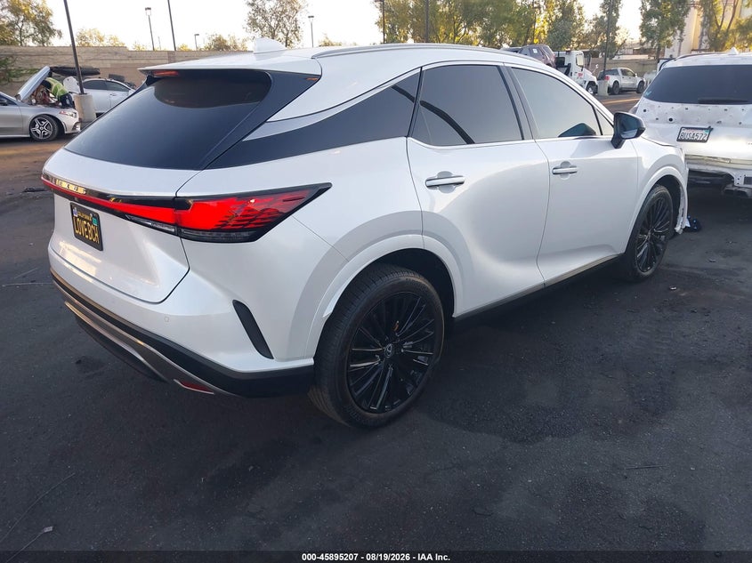 2023 Lexus Rx VIN 2T2BAMBAXPC011778 IAAI salvage auction — LEFT FRONT, Salvage Title, sold $26,250 on 2026-09-25 (photo 4)