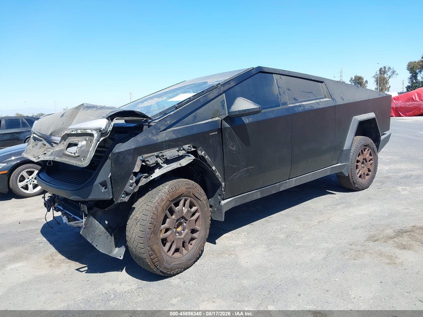 2024 Tesla Cybertruck VIN 7G2CEHED4RA033309 IAAI salvage auction — FRONT END, Salvage (California), sold $26,950 on 2026-09-10 (photo 2)